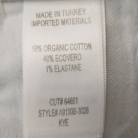 AGOLDE Kye Mid Rise Crop Straight Jeans Blue Size 29 - Picture 7 of 10